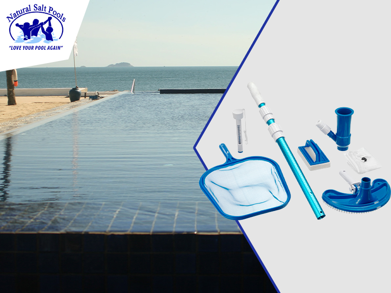 outdoor-pool-cleaning-with-strainer