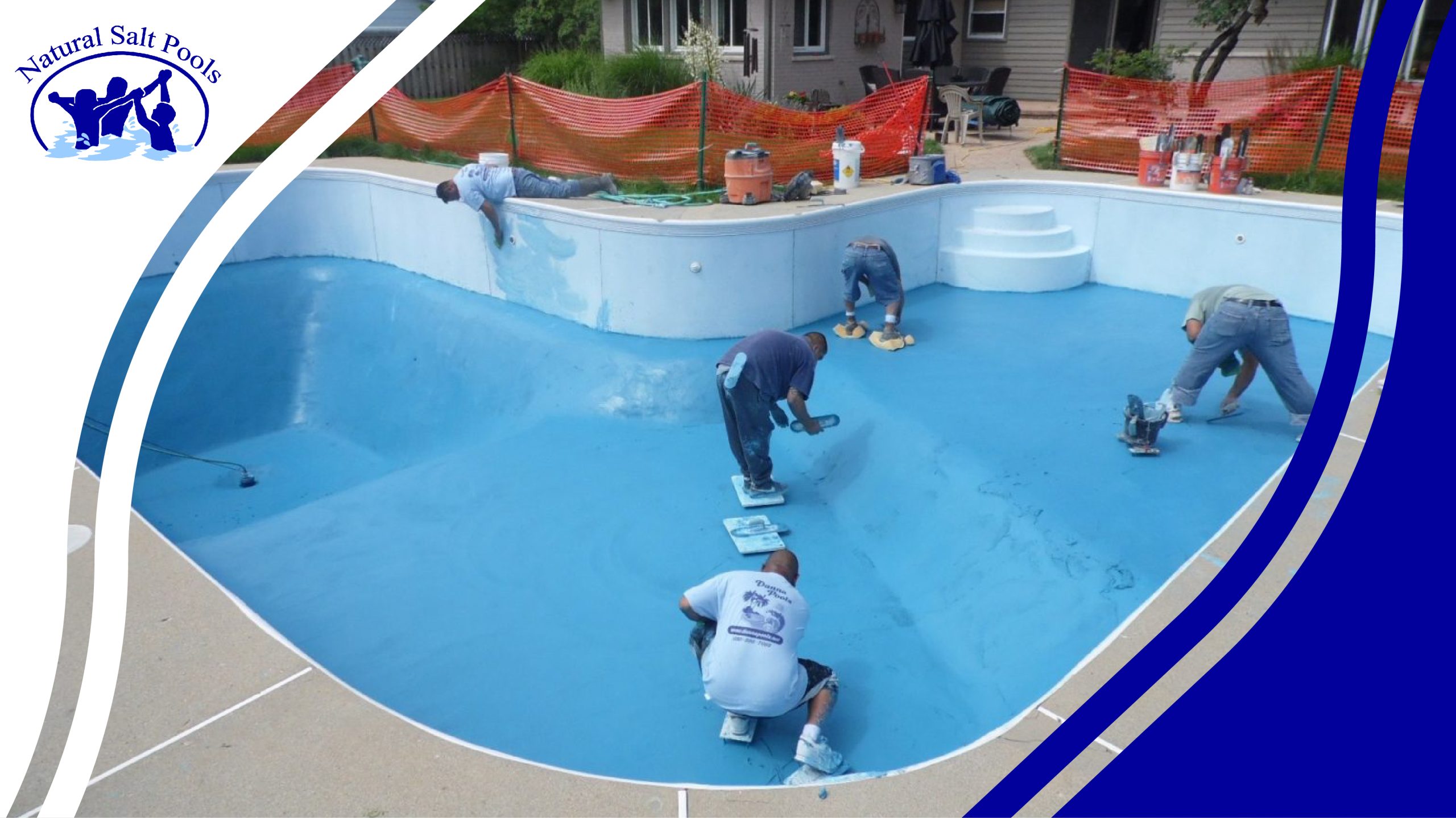 men-using-tools-and-materials-for-resurfacing-pool-within-the-building-compound