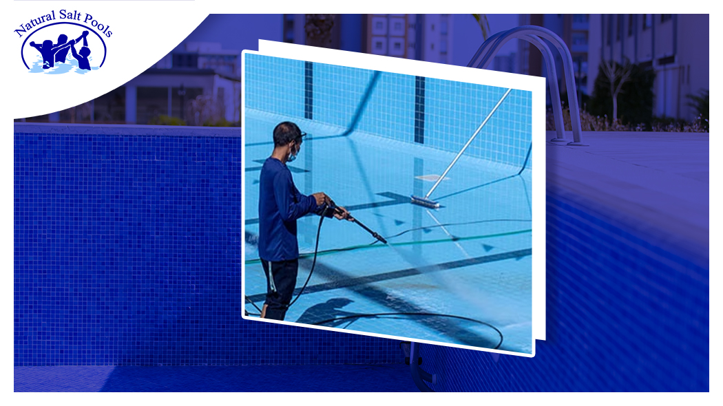 man-using-pressure-washer-to-clean-the-pool-deck-area