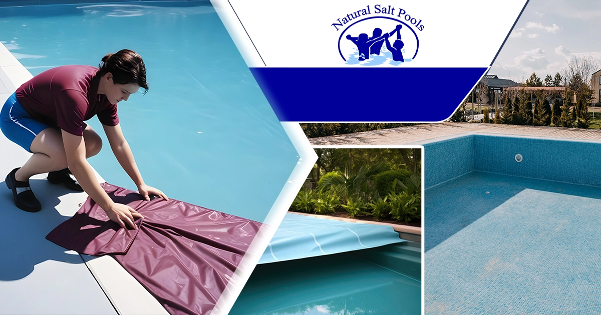 woman-installing-pool-cover-at-swimming-pool-for-winter