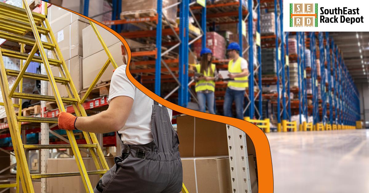 worker-getting-mobility-over-multi-tier-racking-at-warehouses