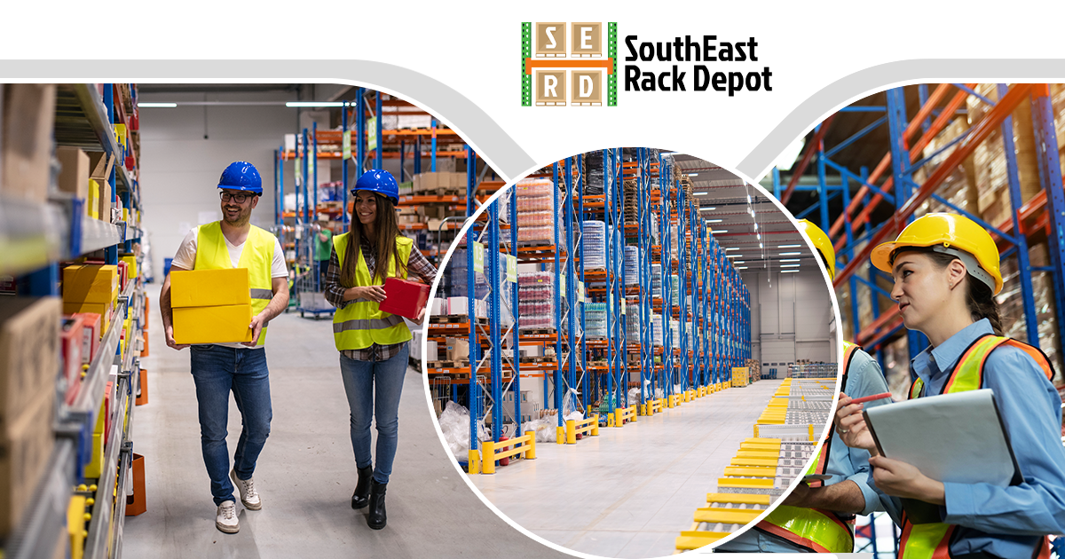 man-and-woman-coordinating-on-warehouse-racking-and-shelving